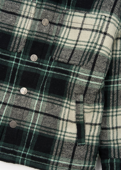 Everett Plaid Padded Shacket
