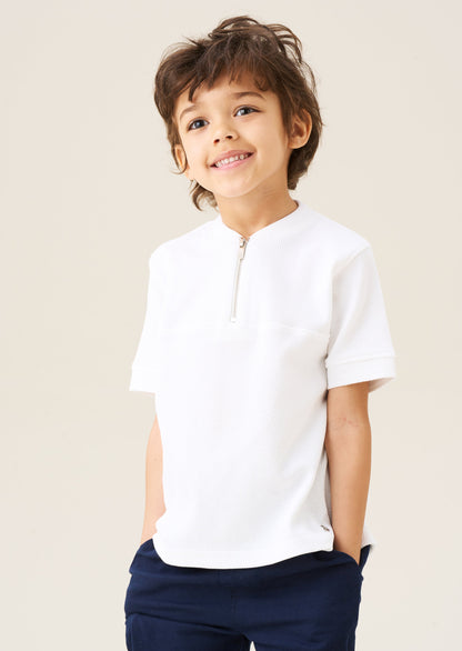 Jose Varsity Collar Polo Shirt