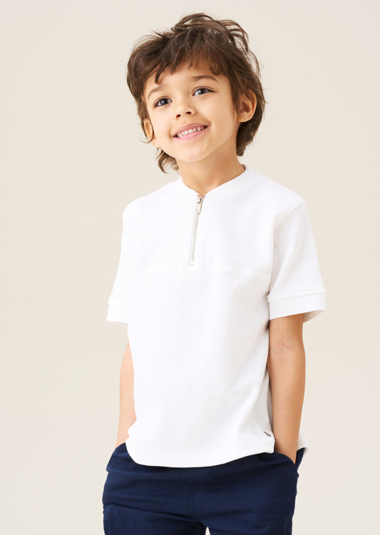 Jose Varsity Collar Polo Shirt
