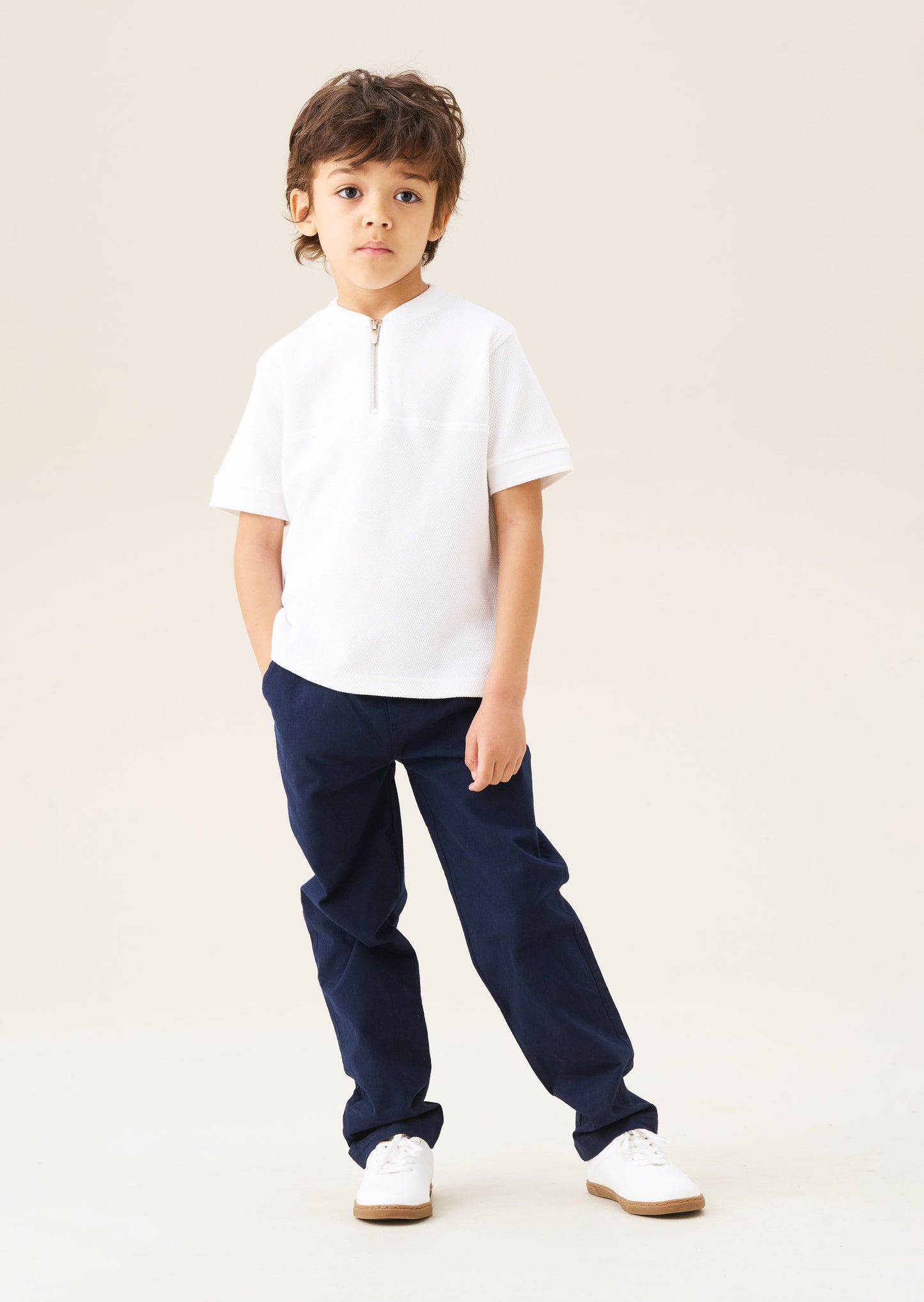 Jose Varsity Collar Polo Shirt