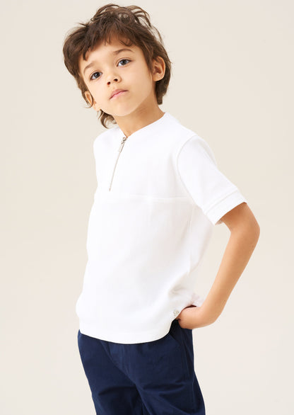 Jose Varsity Collar Polo Shirt
