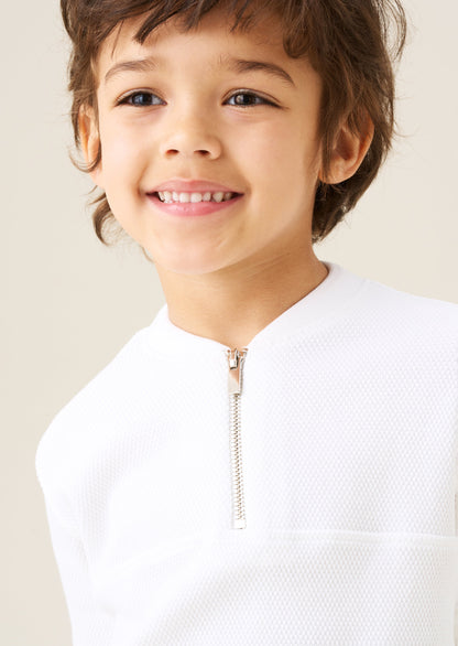 Jose Varsity Collar Polo Shirt