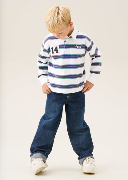 Luka Yarn Dyed Stripe Rugby Shirt