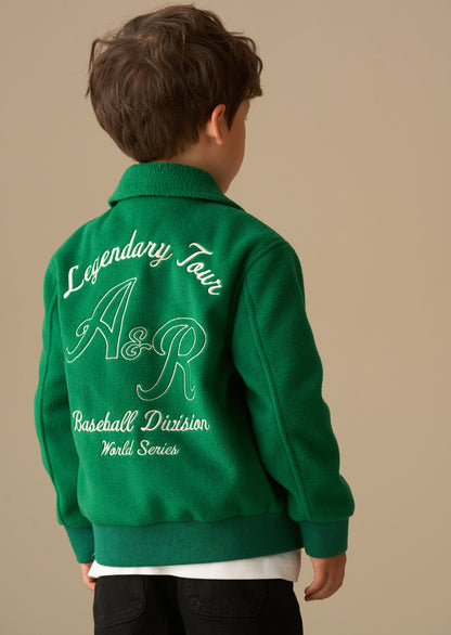 Austin Graphic Varsity Jacket