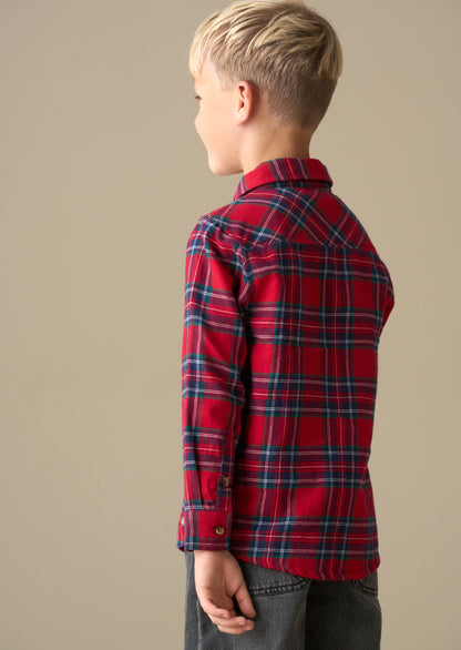 Camden Brushed Shirt with Bow Tie