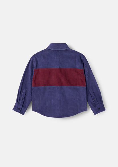 Andres Panel Cord Over Shirt