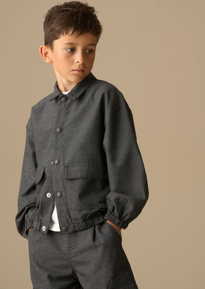 Alex Pinstripe Overshirt
