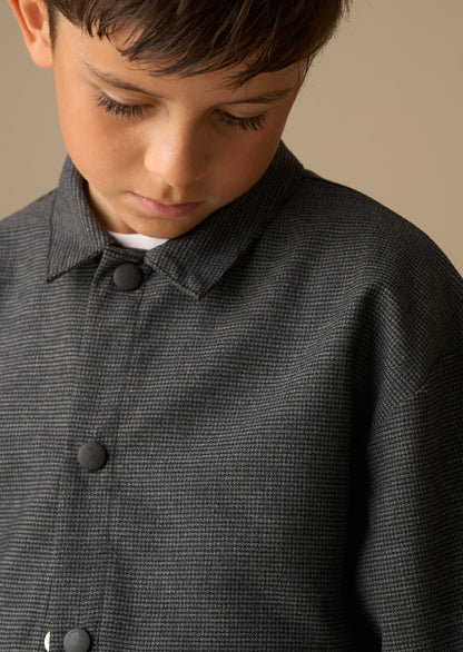 Alex Pinstripe Overshirt