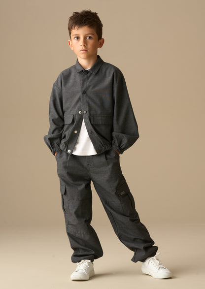 Alex Pinstripe Overshirt