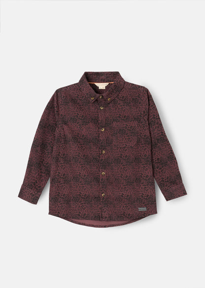 Hayes Leopard Jacquard Shirt