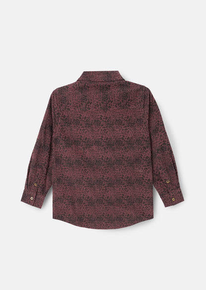 Hayes Leopard Jacquard Shirt