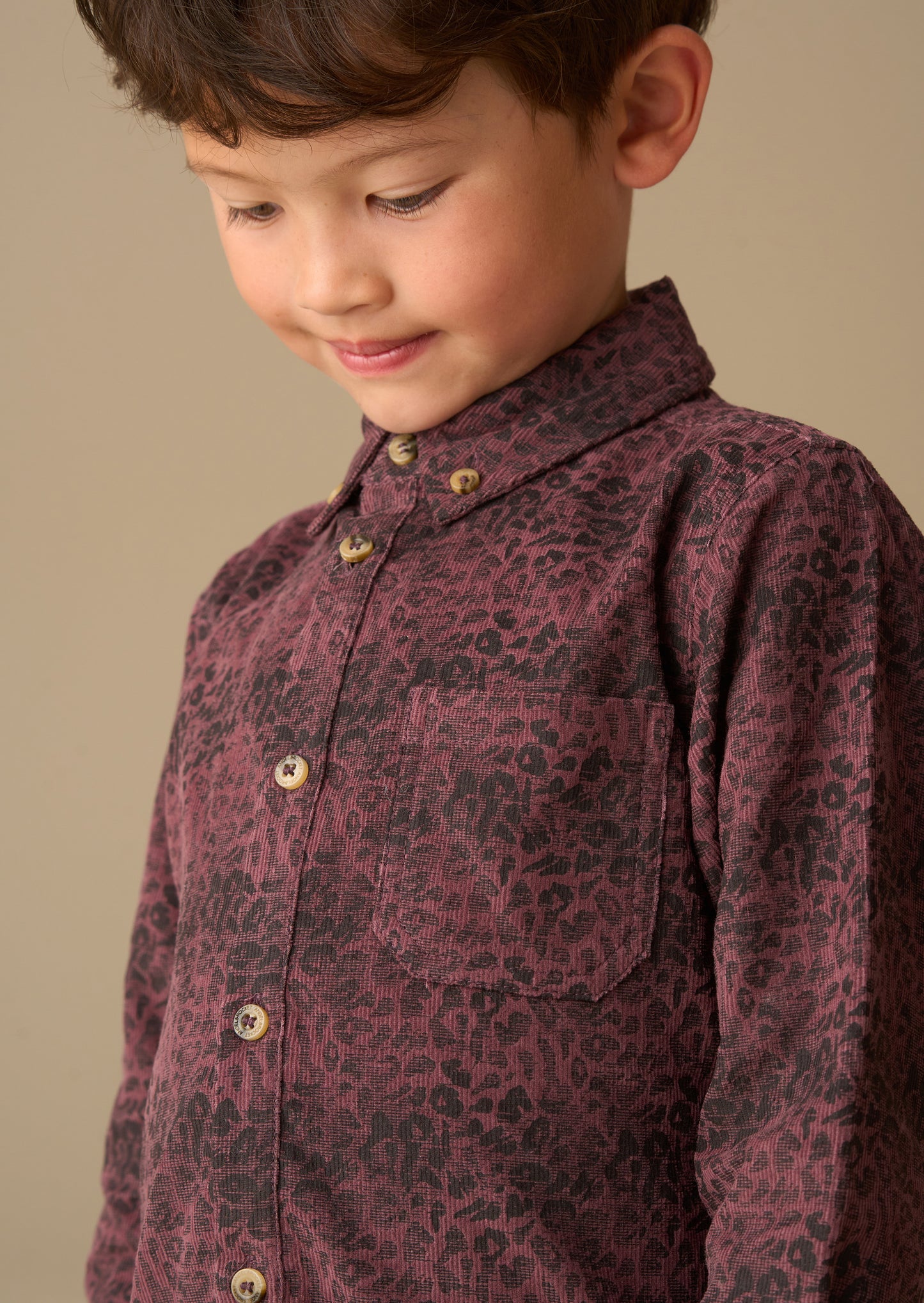 Hayes Leopard Jacquard Shirt