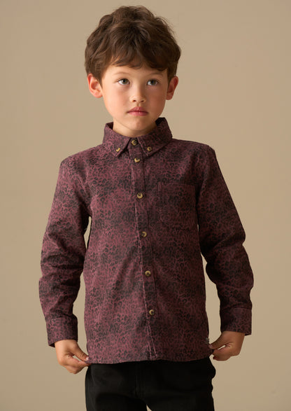 Hayes Leopard Jacquard Shirt