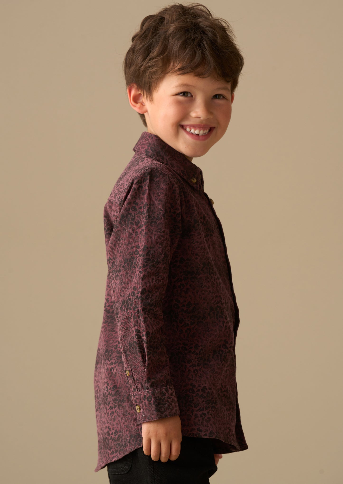 Hayes Leopard Jacquard Shirt