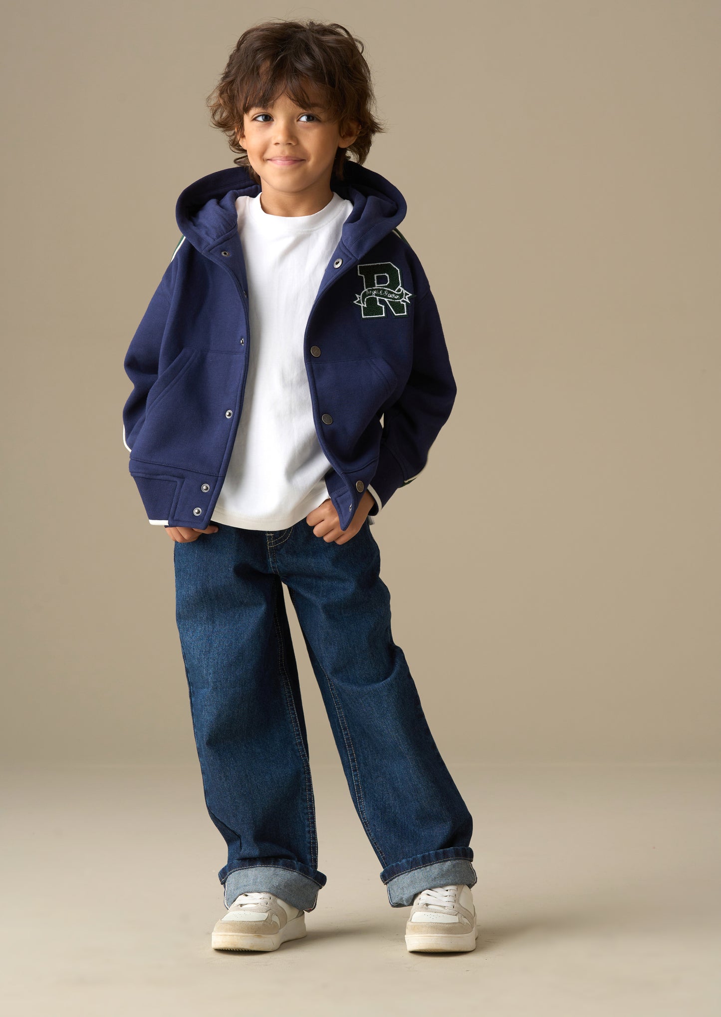 Victor Stud Closure Hoodie