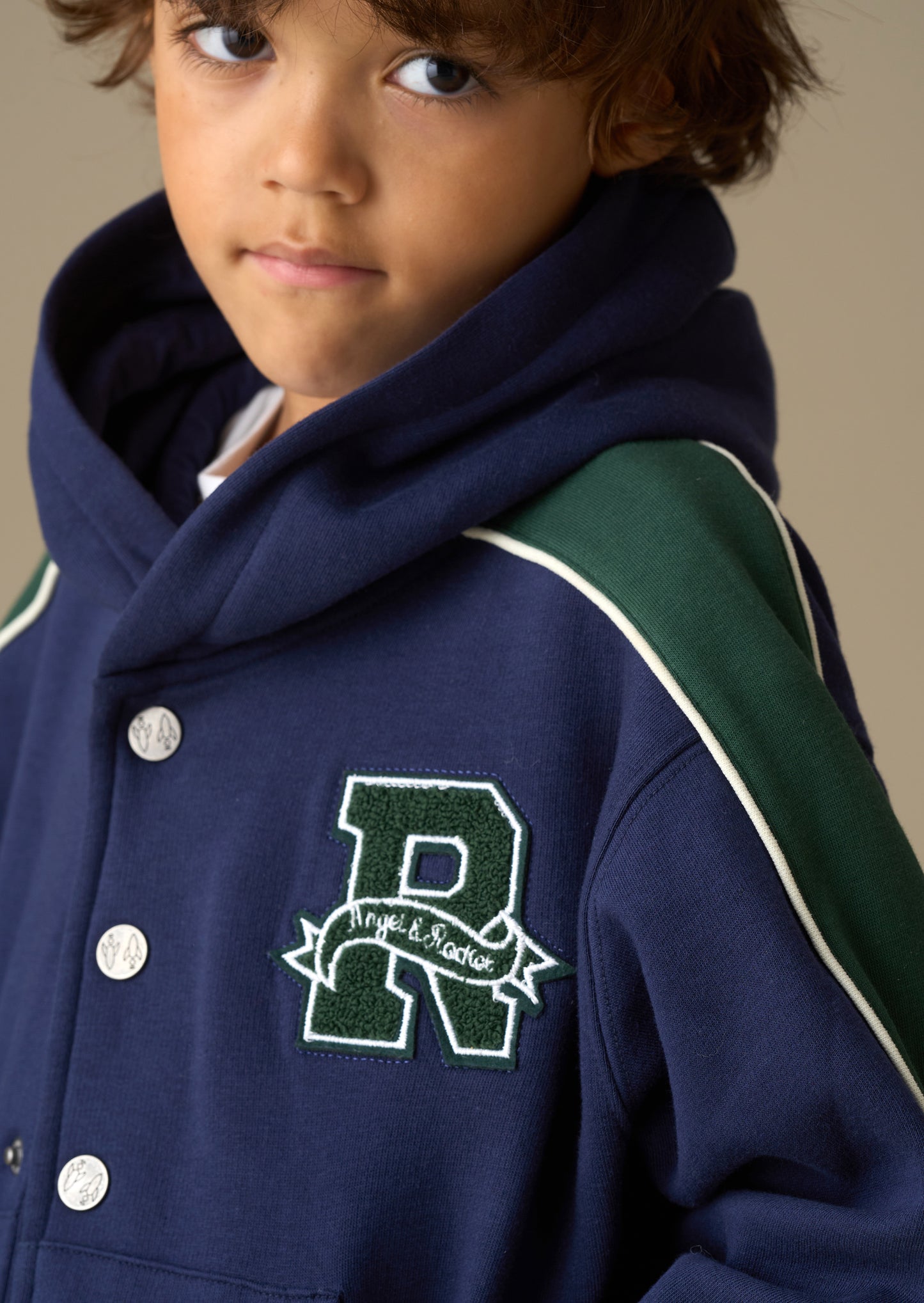 Victor Stud Closure Hoodie