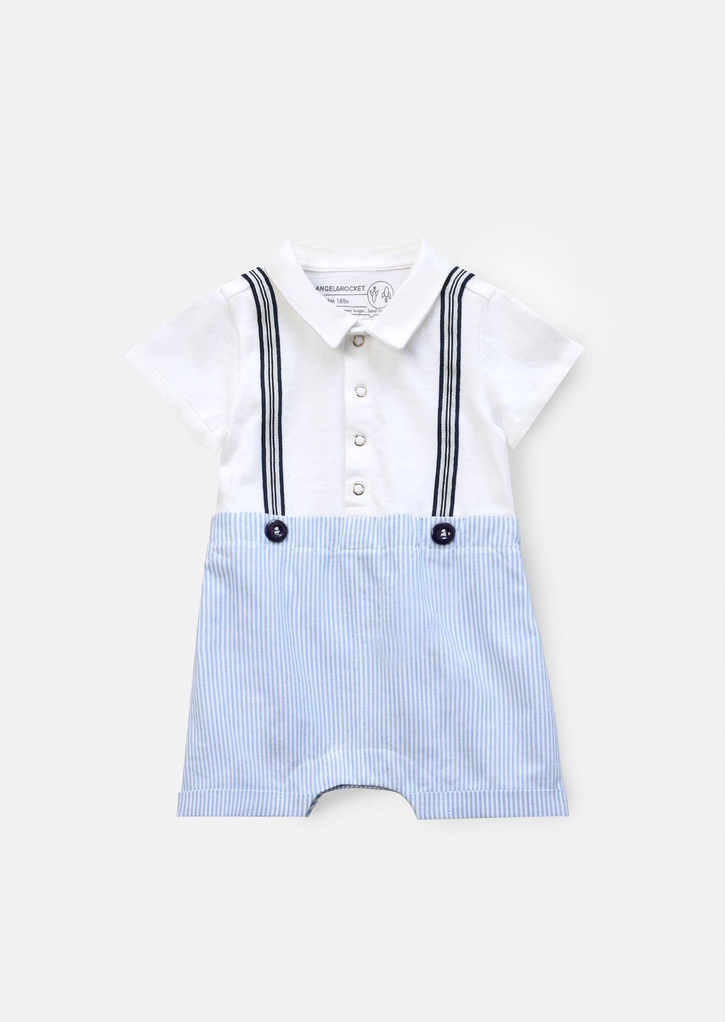 Sonny Blue Mr Smart Jersey Shortie