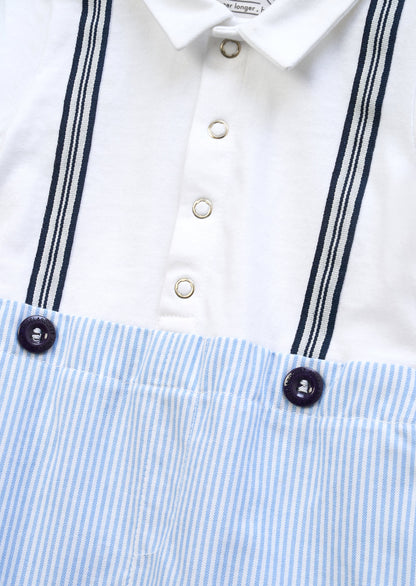 Sonny Blue Mr Smart Jersey Shortie