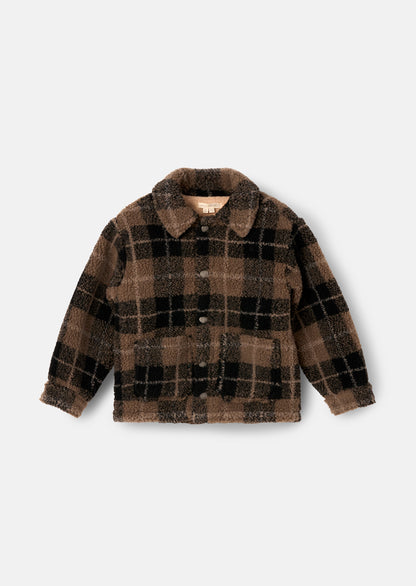 Braxton Polar Fleece Plaid Shacket
