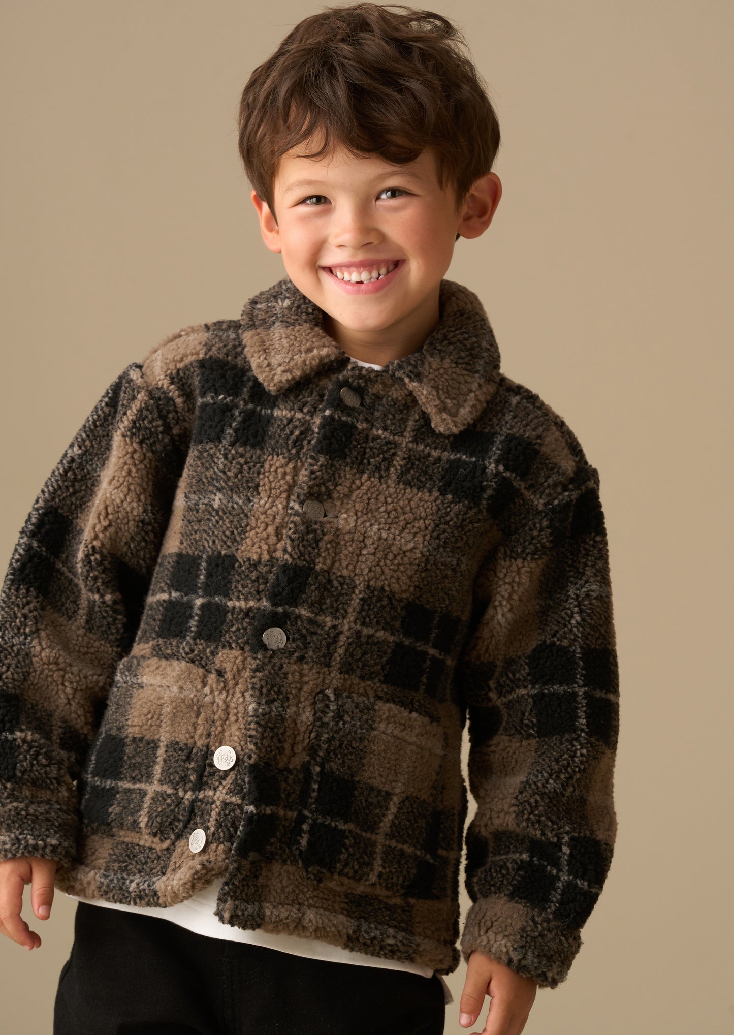 Braxton Polar Fleece Plaid Shacket