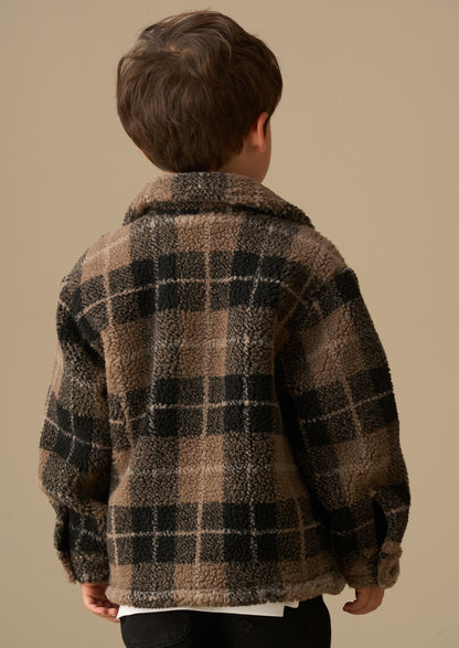 Braxton Polar Fleece Plaid Shacket