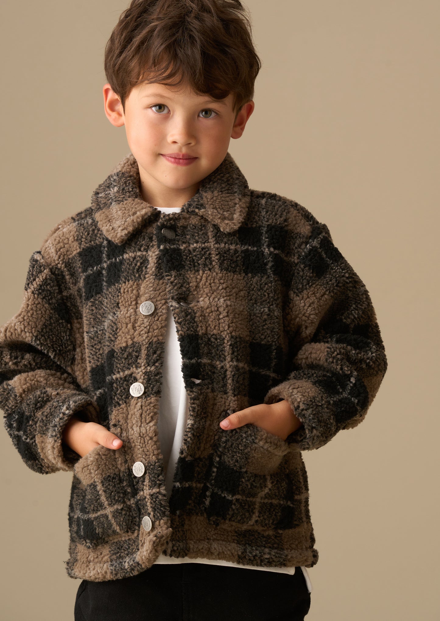 Braxton Polar Fleece Plaid Shacket