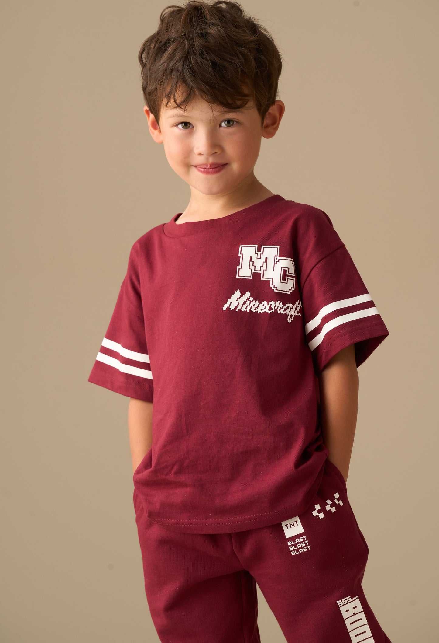 Minecraft Varsity Tee