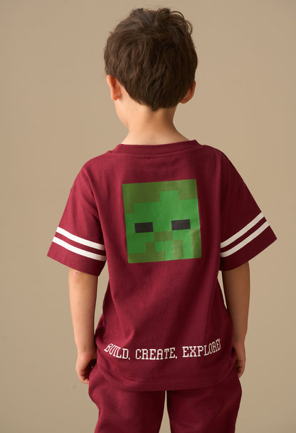 Minecraft Varsity Tee