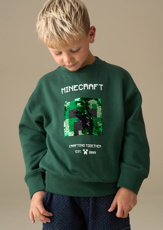 Minecraft Sequin Sweat