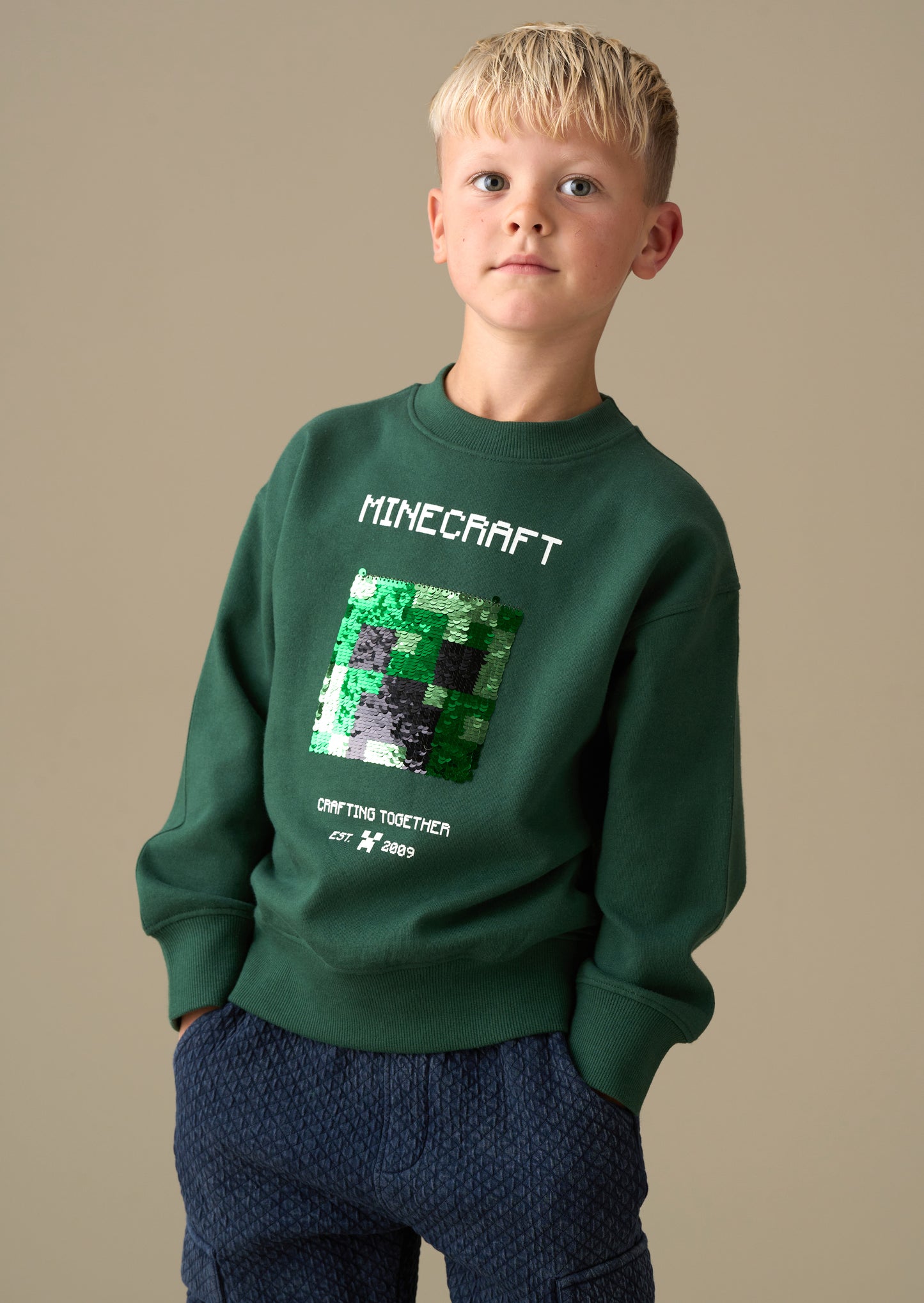 Minecraft Sequin Sweat