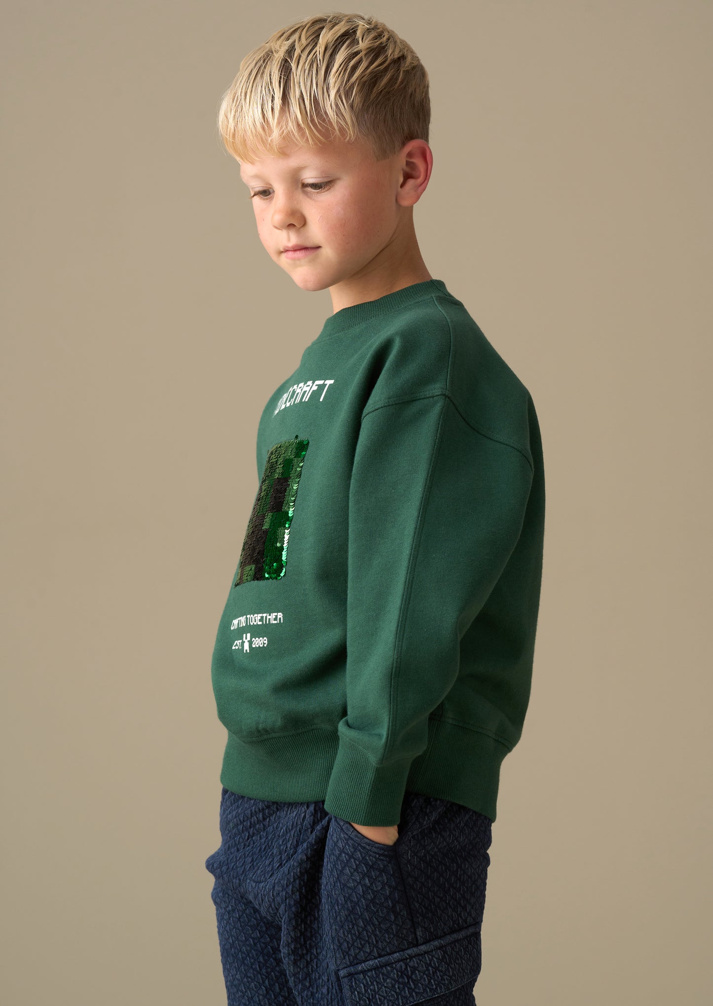 Minecraft Sequin Sweat