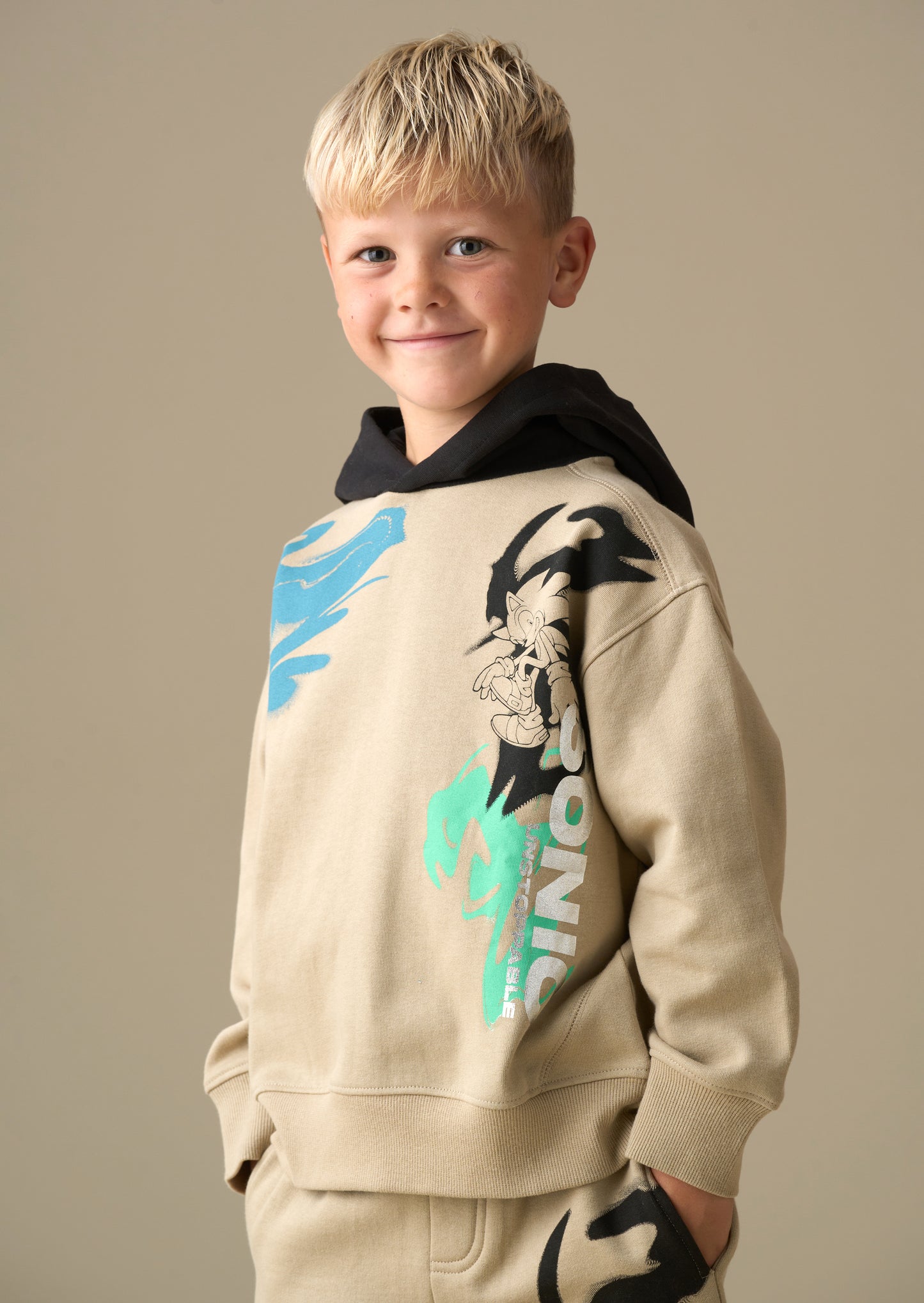 Sonic Contrast Hoodie