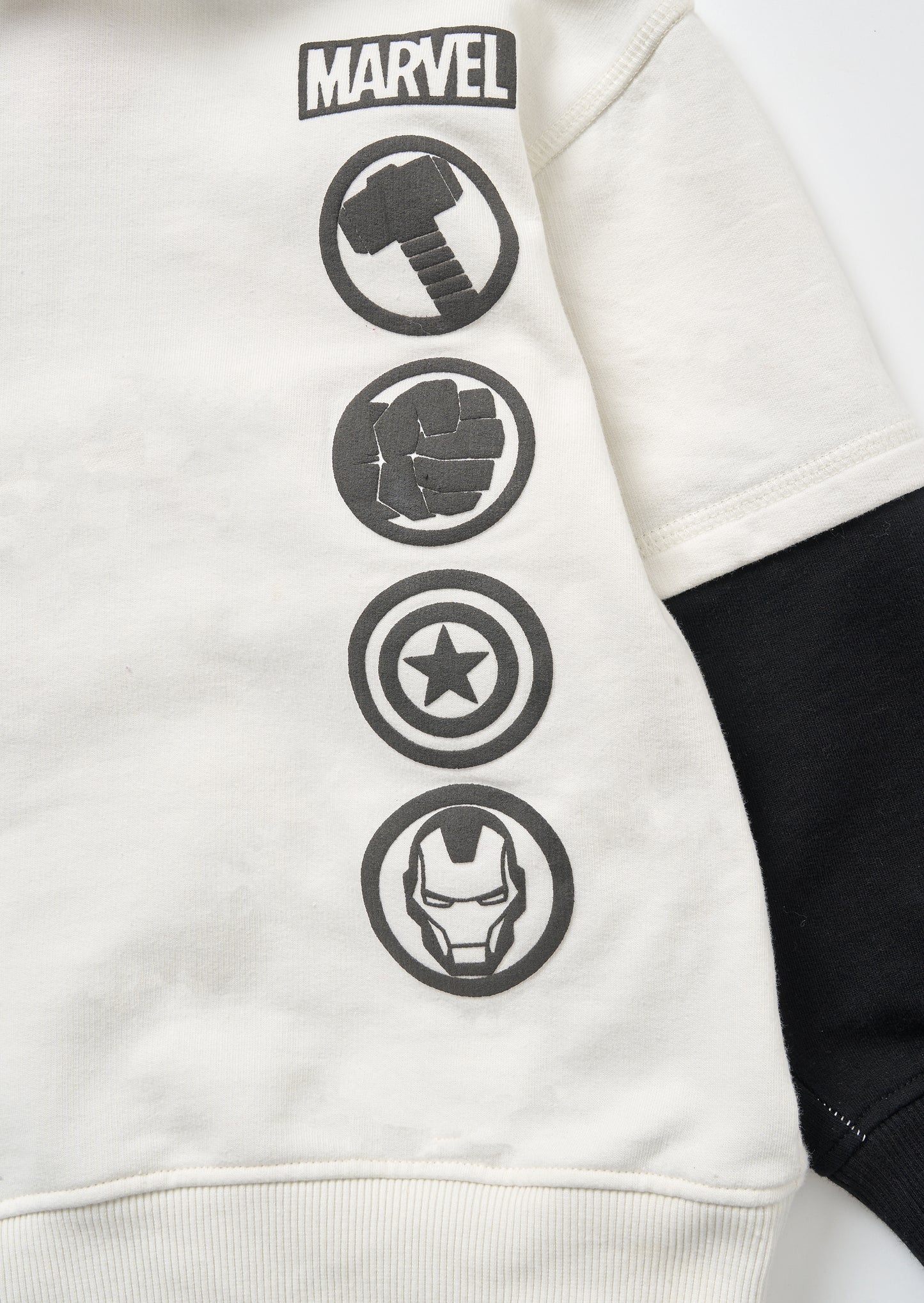 Marvel Mock Sleeve Hoodie