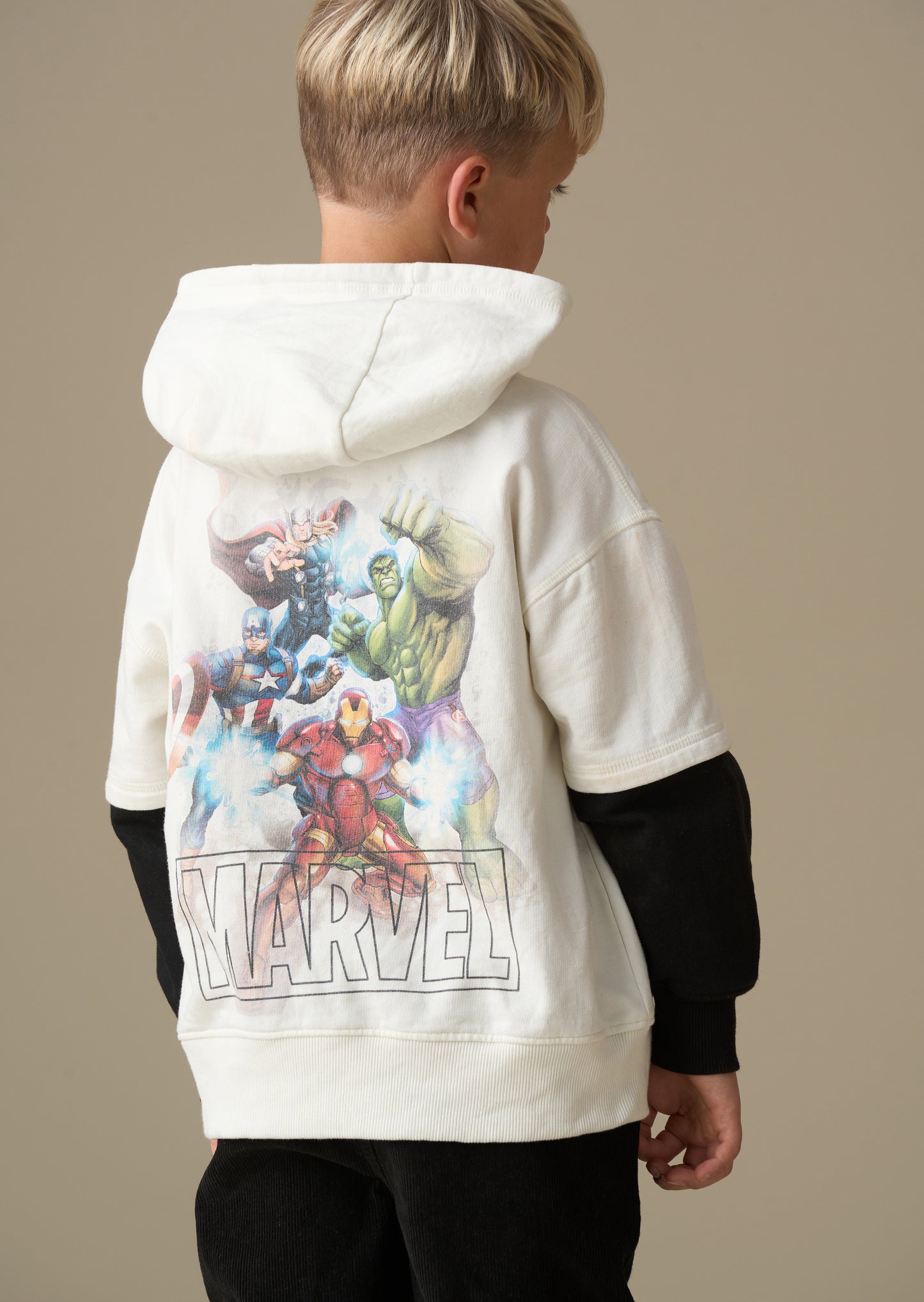 Marvel Mock Sleeve Hoodie
