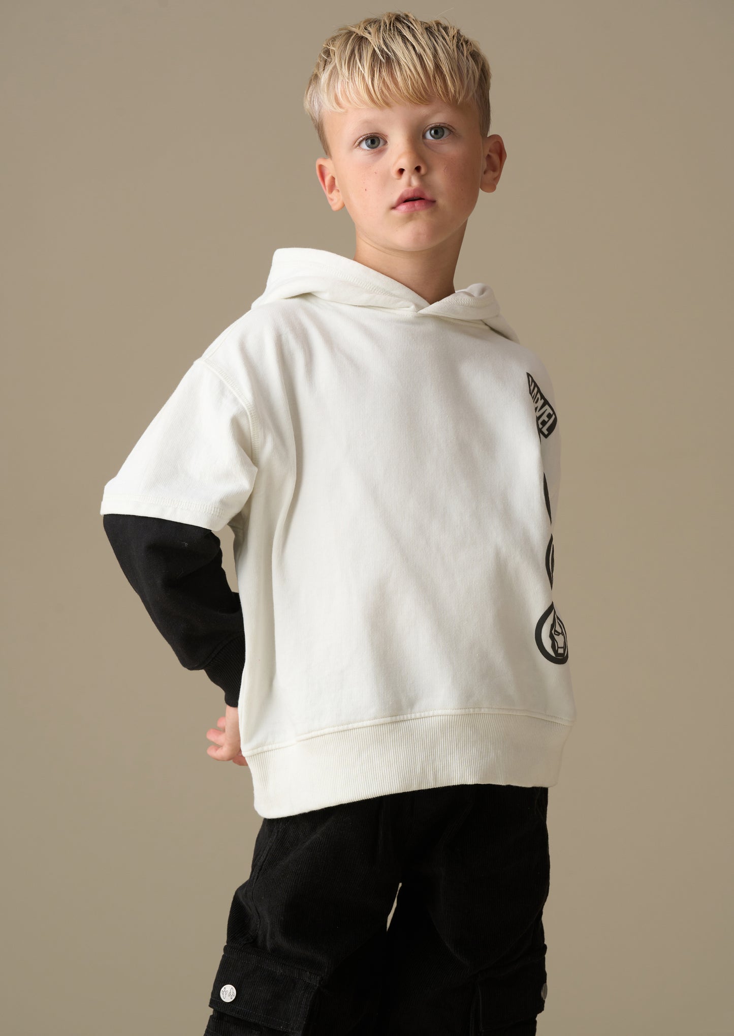 Marvel Mock Sleeve Hoodie