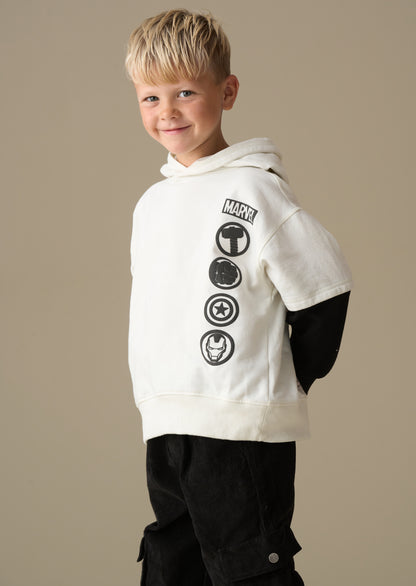 Marvel Mock Sleeve Hoodie