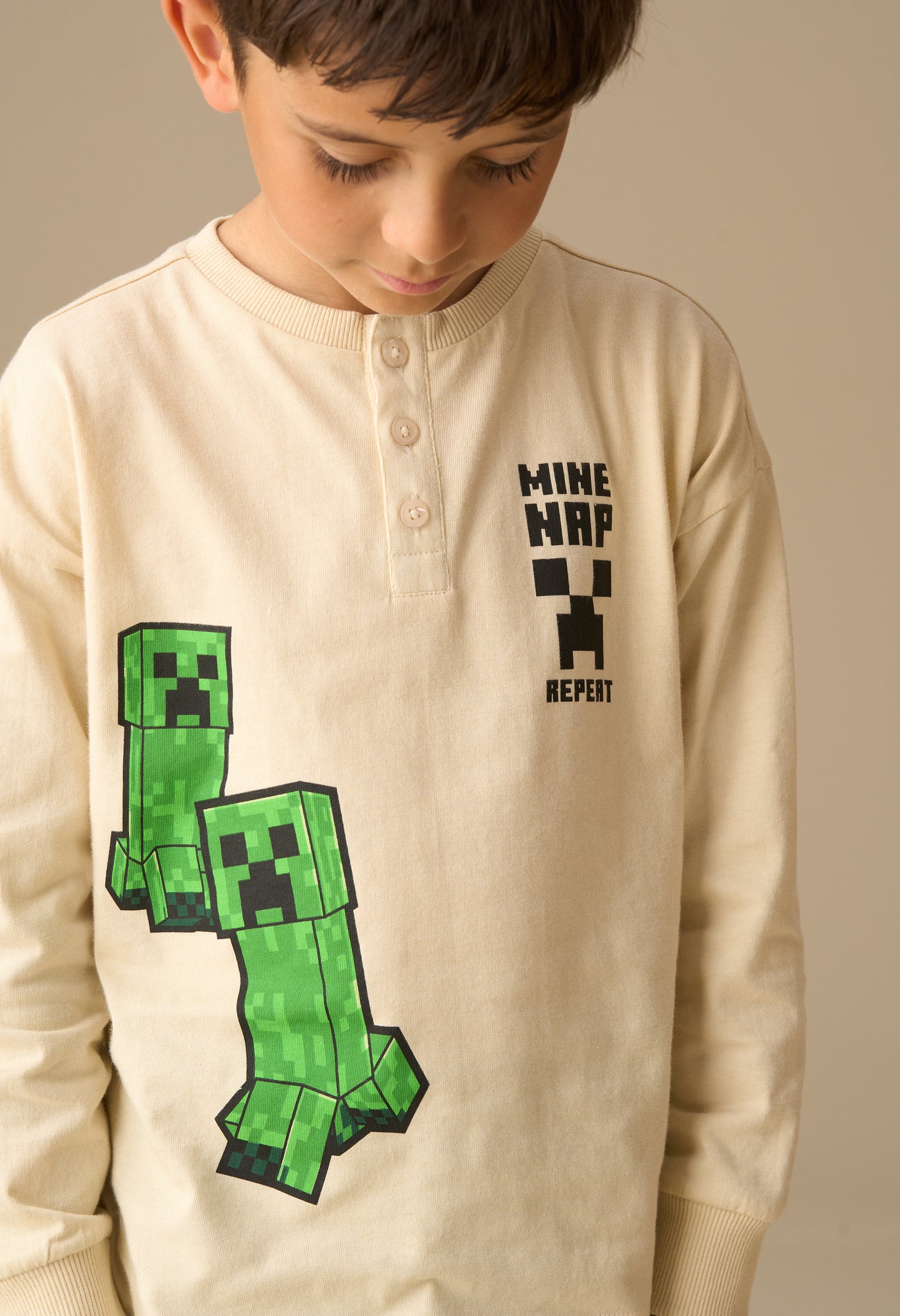 Minecraft Henley Pyjamas