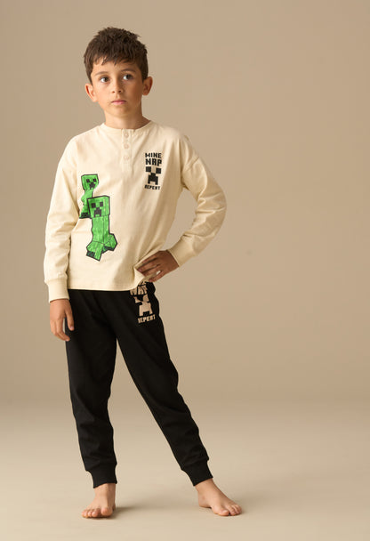 Minecraft Henley Pyjamas