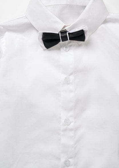 Tuxedo Shirt & Bow Tie