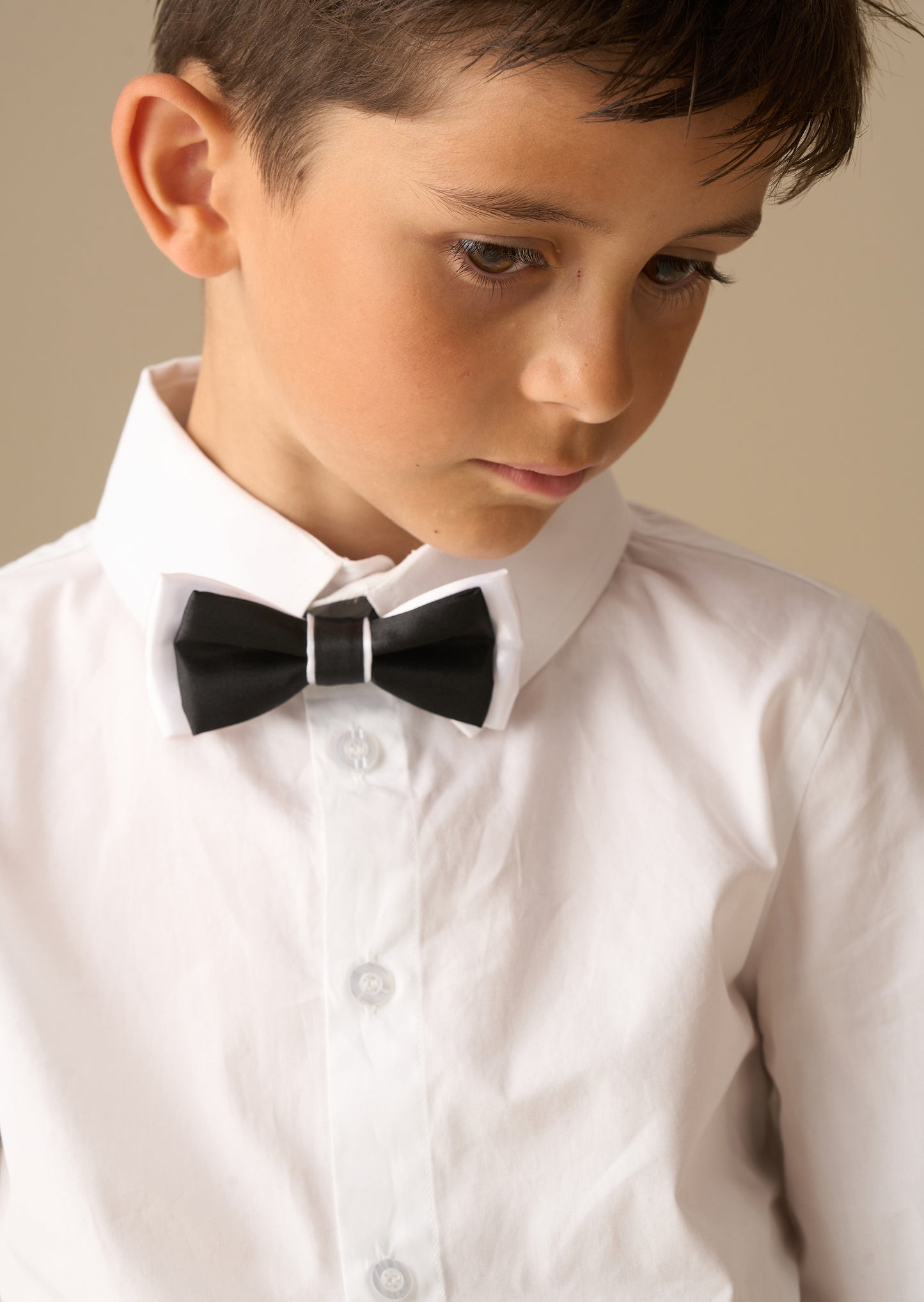 Tuxedo Shirt & Bow Tie