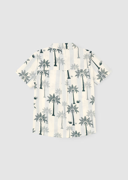 Jamie Palm Stripe Shirt