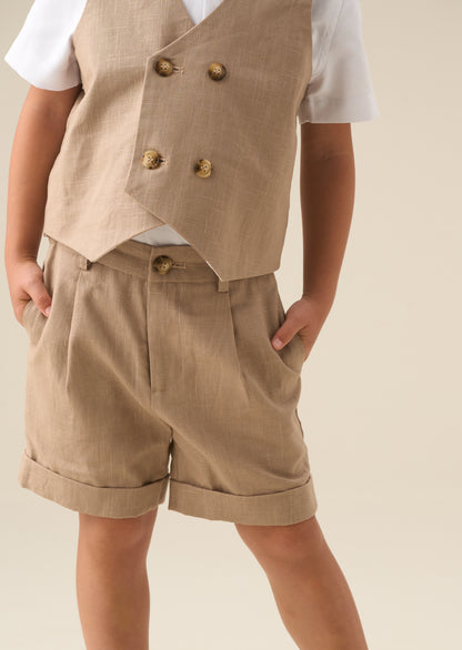 Chester Turn Up Suit Short