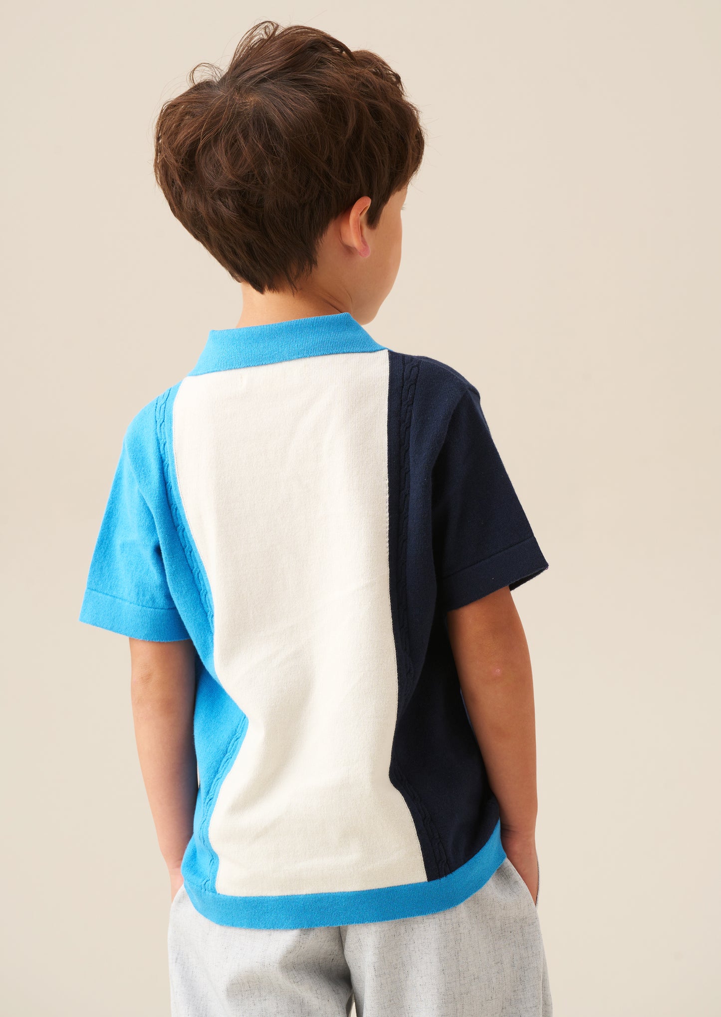 Ralph True Knit Colour Block Polo