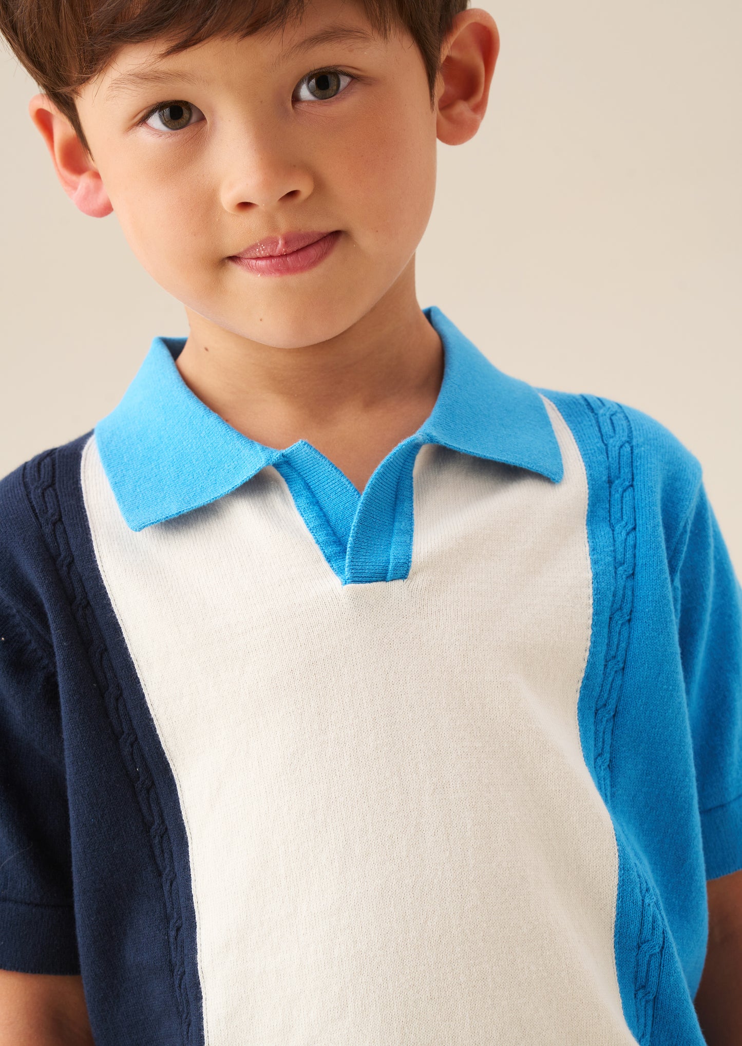 Ralph True Knit Colour Block Polo