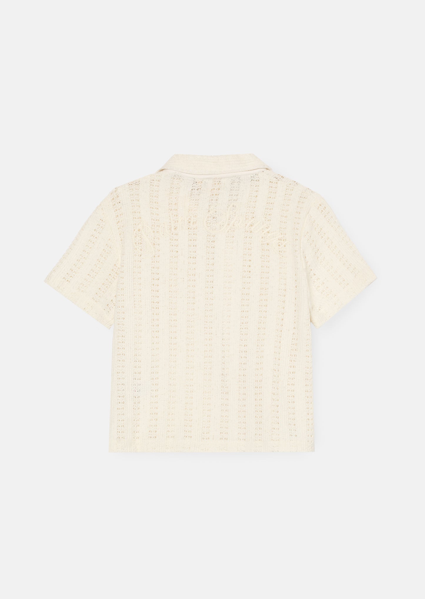 Bradley Crochet Embroidered Shirt