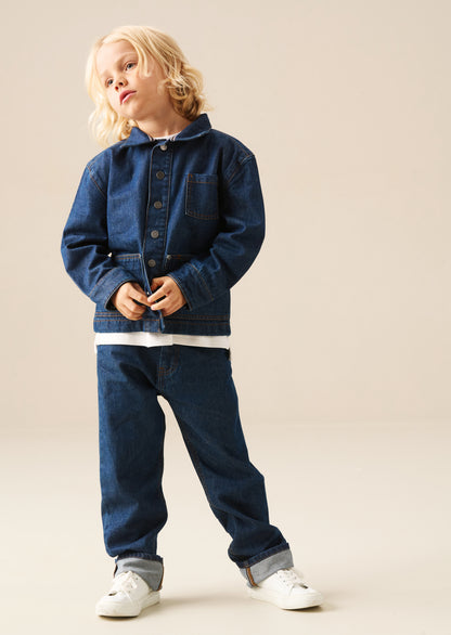 Otis Indigo Straight Fit Jeans