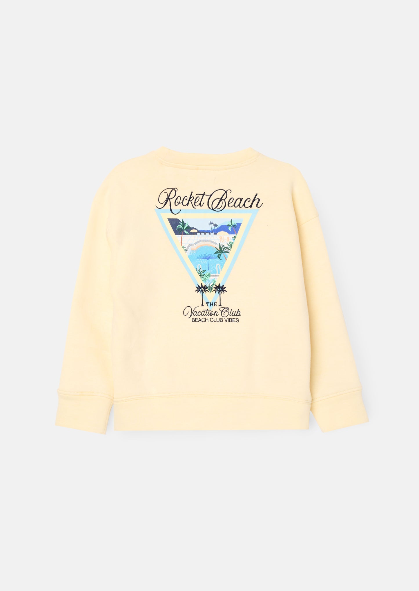 Quentin Beach Graphic Washed Sweat