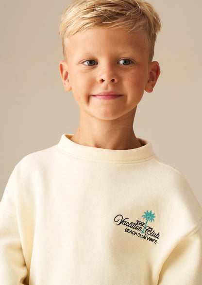 Quentin Beach Graphic Washed Sweat