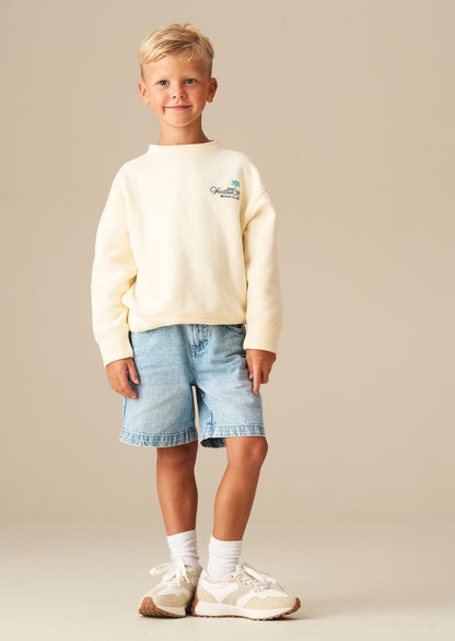Quentin Beach Graphic Washed Sweat