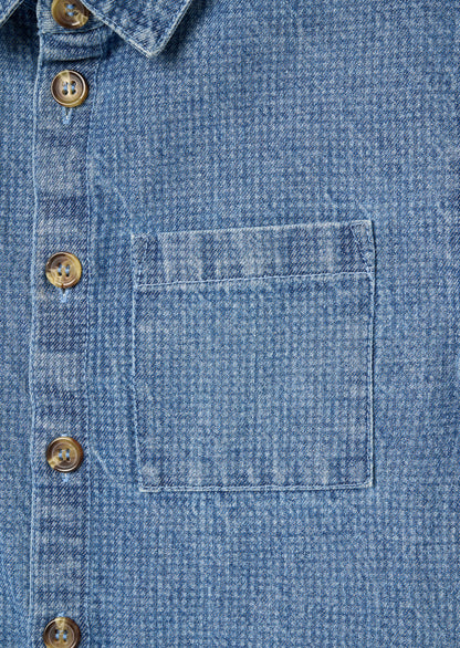 Max Jacquard Denim Shirt